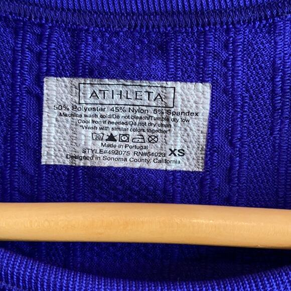 Athleta Fast Track Workout Fitted Seamless Tank XS - Picture 3 of 10